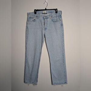Citizens Of Humanity Neve Jeans Light Wash Button Fly Organic Straight Leg Sz29